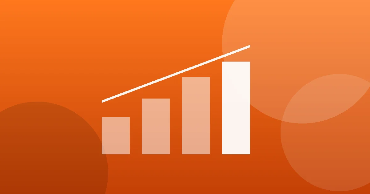 Illustration of rising bars, representing better workforce planning